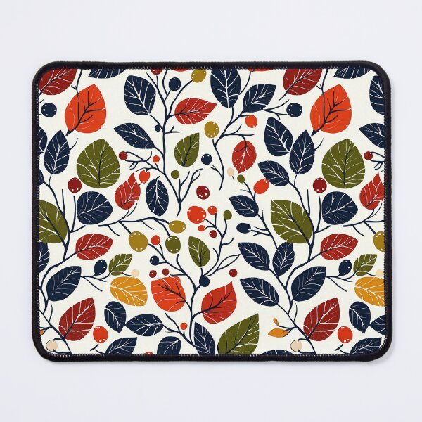 Item preview, Rustic botanical patterns for festive decor designed and sold by Piotrek0001.