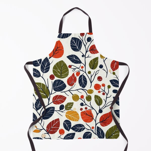 Item preview, Rustic botanical patterns for festive decor designed and sold by Piotrek0001.