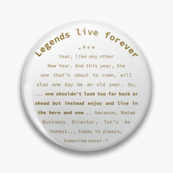 Item preview, Legends live forever, Unique designed and sold by villacreativa.