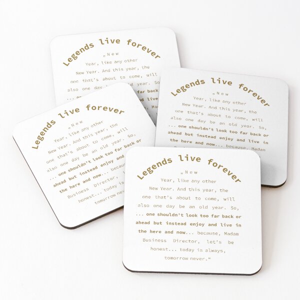 Item preview, Legends live forever, Unique designed and sold by villacreativa.