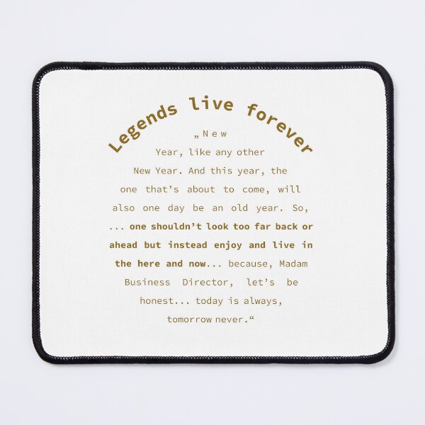 Item preview, Legends live forever, Unique designed and sold by villacreativa.