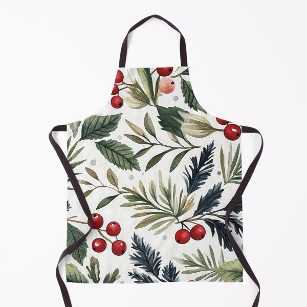 Item preview, Watercolor foliage with festive atmosphere designed and sold by Piotrek0001.