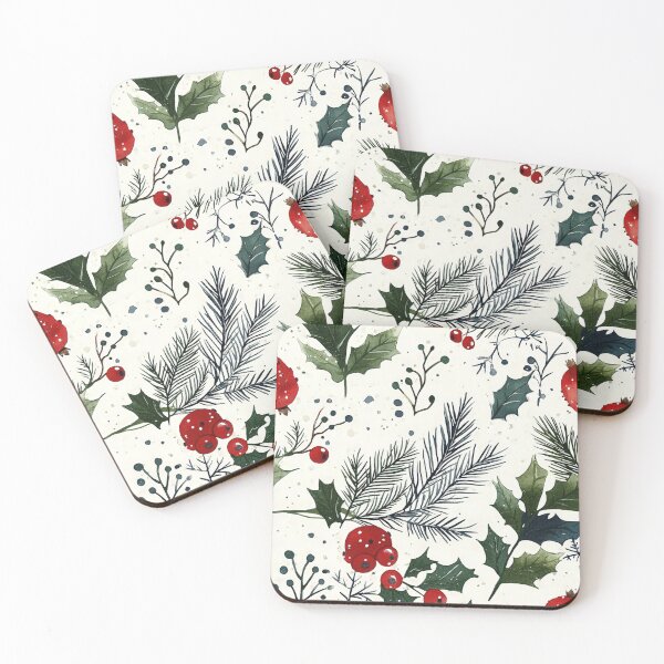 Item preview, Artistic branches and foliage in festive style designed and sold by Piotrek0001.