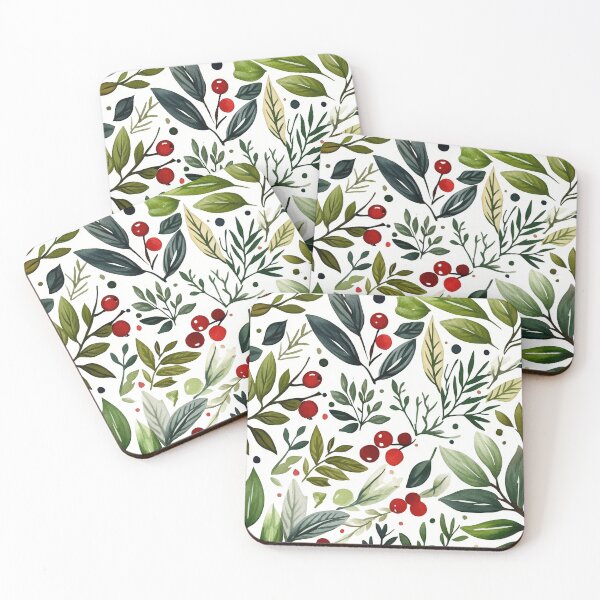 Item preview, Simple foliage designs for cozy decorations designed and sold by Piotrek0001.