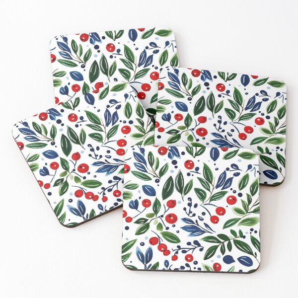 Item preview, Festive patterns inspired by winter nature designed and sold by Piotrek0001.