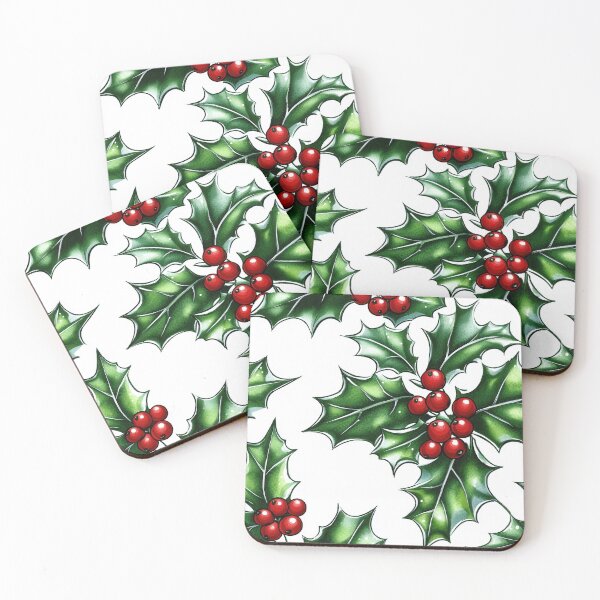 Item preview, Winter-inspired botanical designs for seasonal use designed and sold by Piotrek0001.