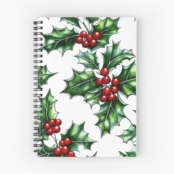 Item preview, Winter-inspired botanical designs for seasonal use designed and sold by Piotrek0001.