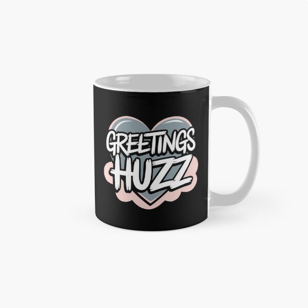 Item preview, Greetings Huzz - This gift is perfect for Gen Z individuals who love humor, trends, and bold graphics. designed and sold by ZyziowskyArt.