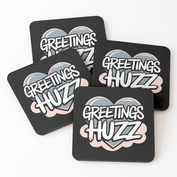 Item preview, Greetings Huzz - This gift is perfect for Gen Z individuals who love humor, trends, and bold graphics. designed and sold by ZyziowskyArt.
