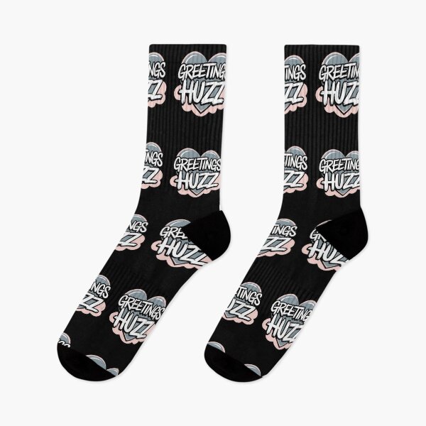 Item preview, Greetings Huzz - This gift is perfect for Gen Z individuals who love humor, trends, and bold graphics. designed and sold by ZyziowskyArt.