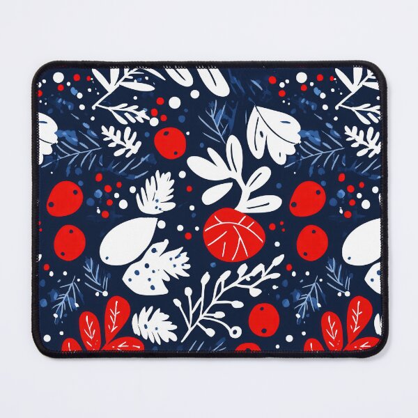 Item preview, Holiday botanical motifs with vintage elegance designed and sold by Piotrek0001.