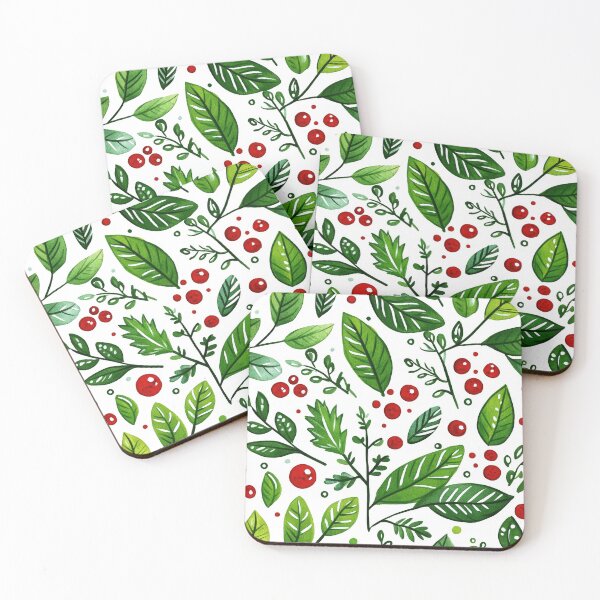 Item preview, Delicate foliage and branches in winter hues designed and sold by Piotrek0001.