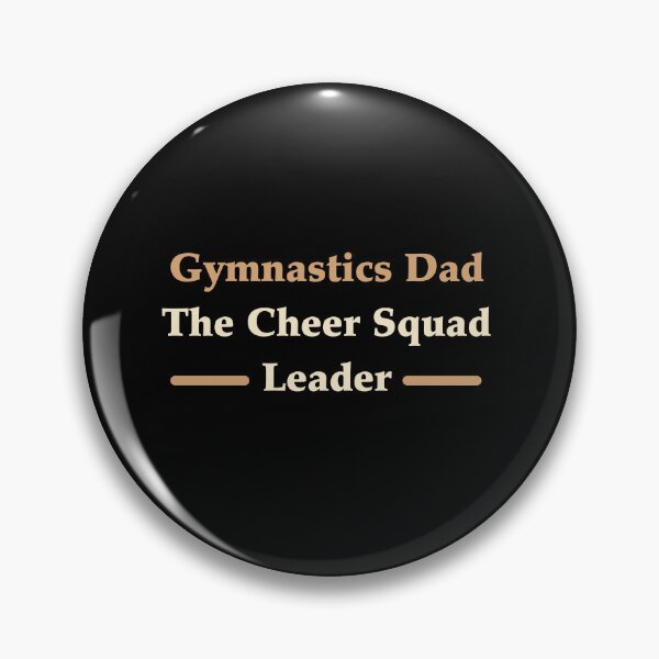 Item preview, Gymnastics Dad: The Cheer Squad Leader designed and sold by DesignDazzles.