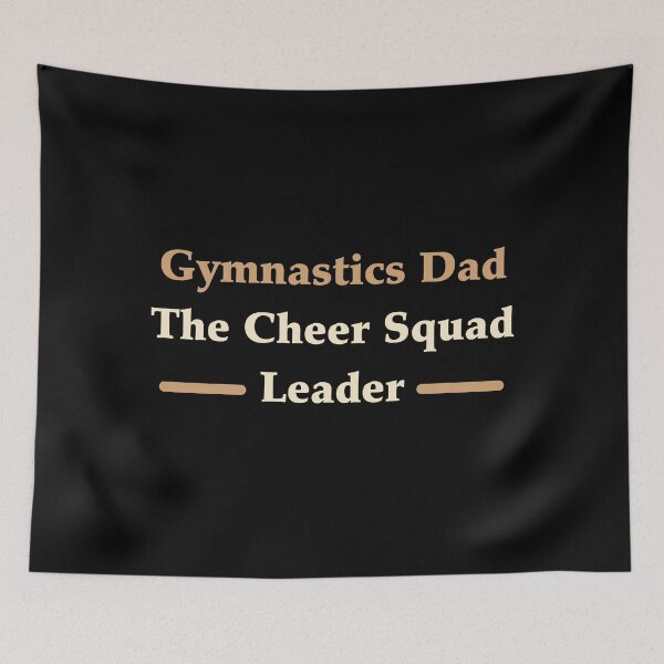 Item preview, Gymnastics Dad: The Cheer Squad Leader designed and sold by DesignDazzles.