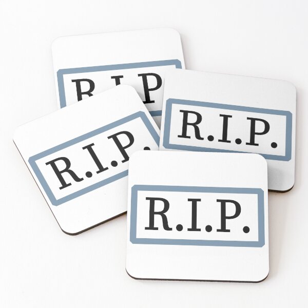 Item preview, R.I.P. designed and sold by La-Chula-Chola.