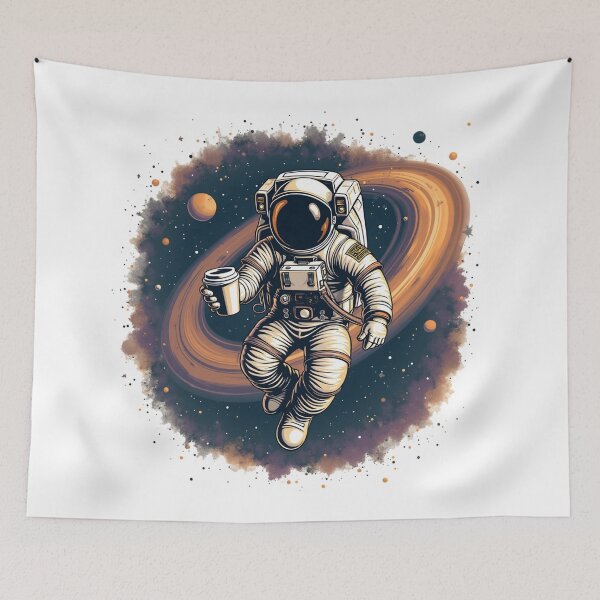 Item preview, Caffeine Fuel For The Universe Coffee Lover designed and sold by Blok45.