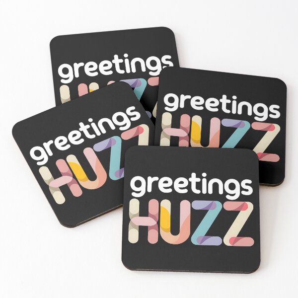 Item preview, Greetings Huzz - This gift is perfect for Gen Z individuals who love humor, trends, and bold graphics.  designed and sold by ZyziowskyArt.