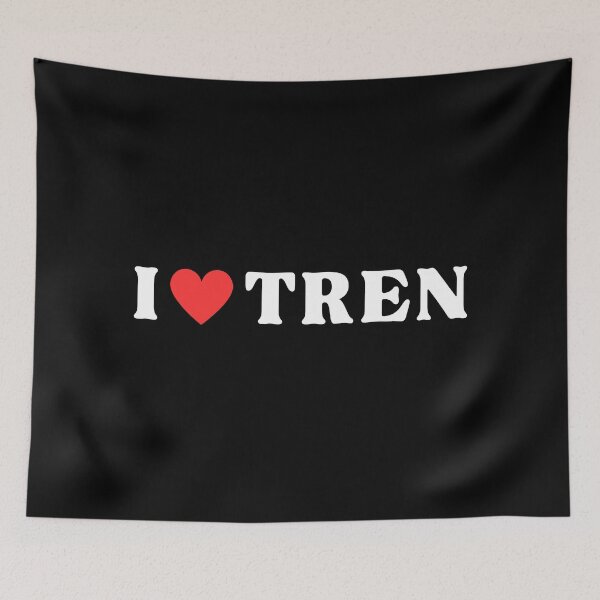Item preview, I Love Tren I Heart Tren Gym Tren Bodybuilding Supplement designed and sold by DesignDazzles.