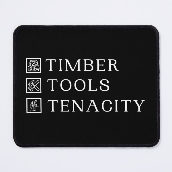 Item preview, Timber Tools Tenacity - Motivational Woodworking designed and sold by DesignDazzles.