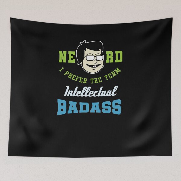 Item preview, Nerd Intellectual Badass designed and sold by TomGiantDesigns.