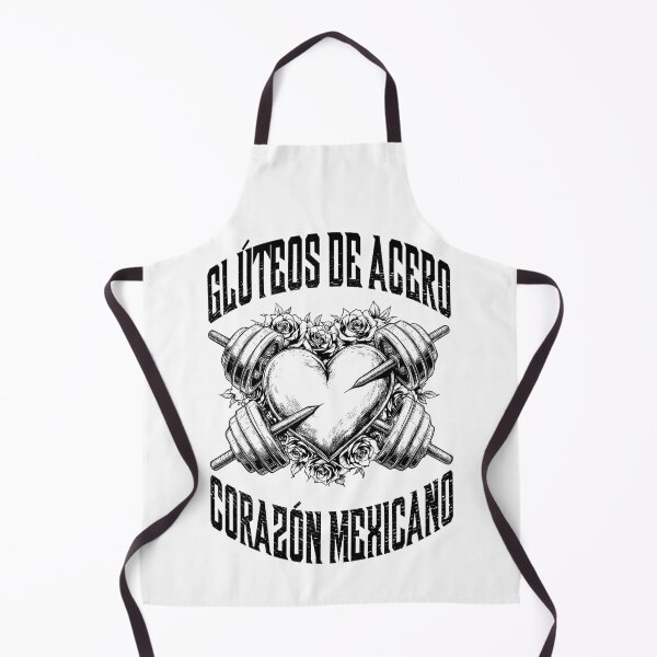 Item preview, Funny Gym Spanish Steel Glutes Mexican Heart Hispanic Quote designed and sold by GrandeDuc.