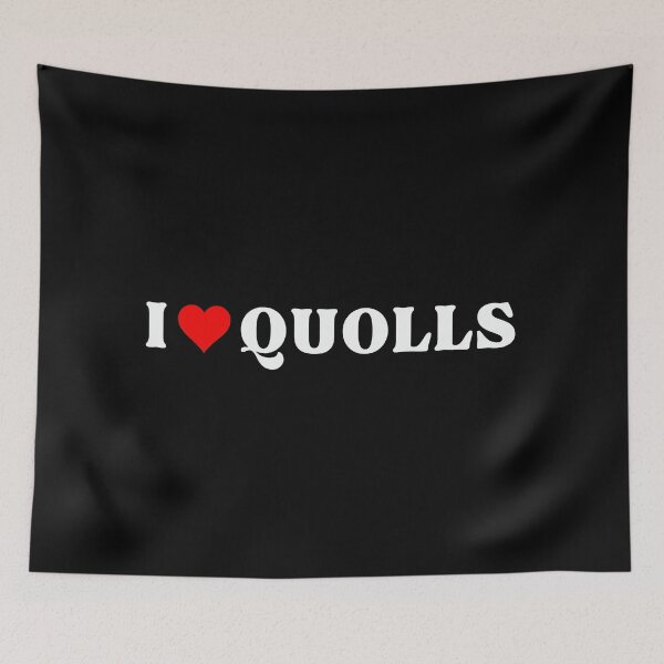 Item preview, I Love Quolls designed and sold by DesignDazzles.