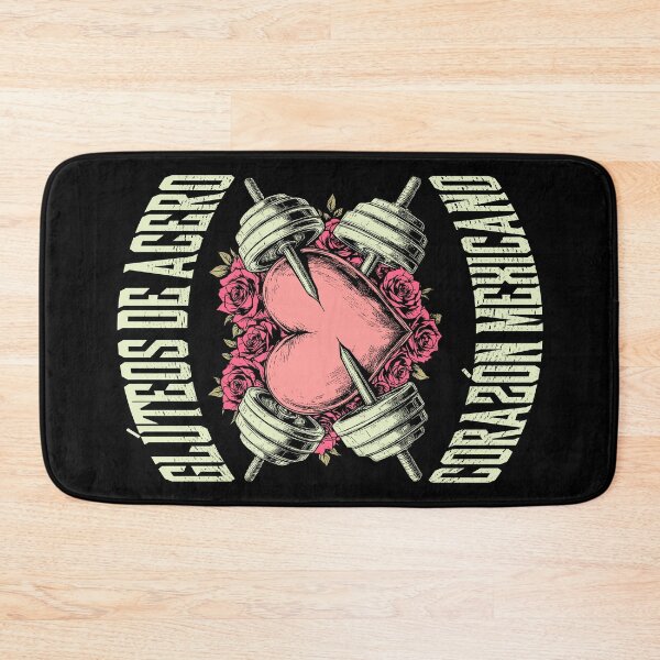 Item preview, Funny Gym Spanish Steel Glutes Mexican Heart Hispanic Quote designed and sold by GrandeDuc.