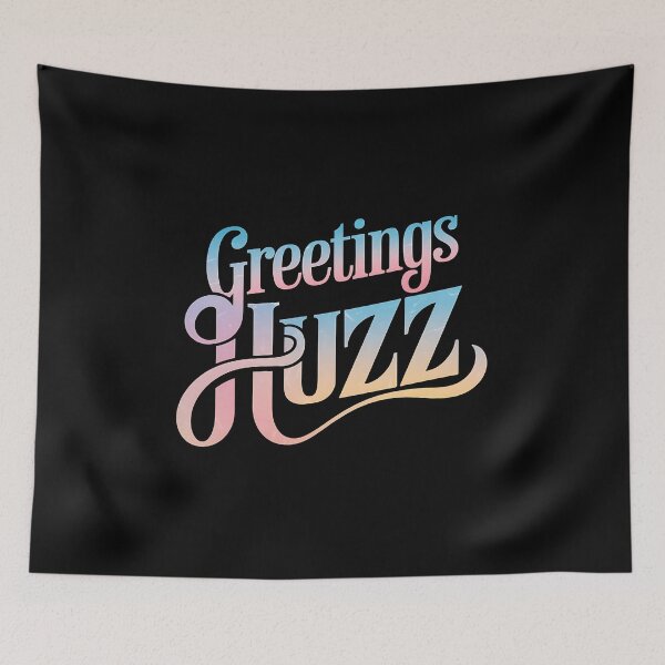 Item preview,  Greetings Huzz - This gift is perfect for Gen Z individuals who love humor, trends, and bold graphics. designed and sold by ZyziowskyArt.