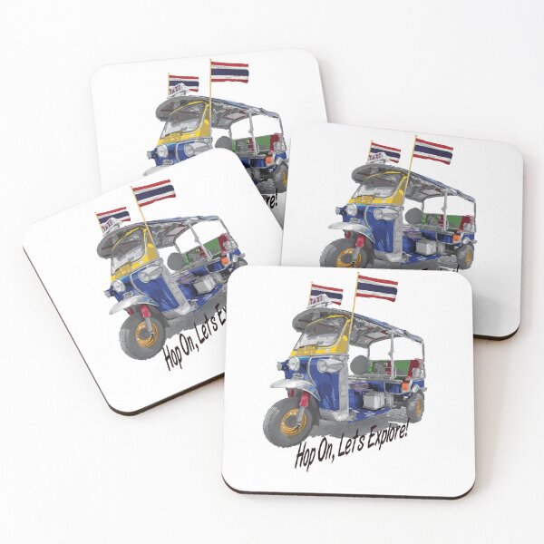 Item preview,  Let's Explore Thailand: Iconic Tuk Tuk Adventure designed and sold by DAYMONDAY1976.