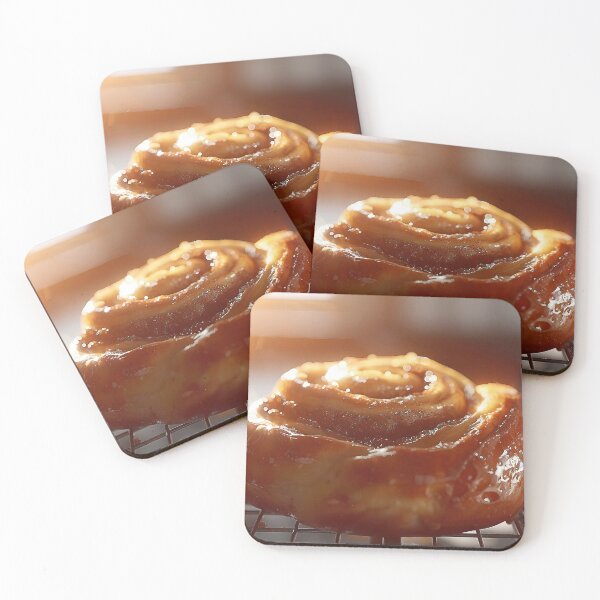 Item preview, Mouthwatering Cinnamon Bun on Bakery Rack  designed and sold by CheerForGoods.