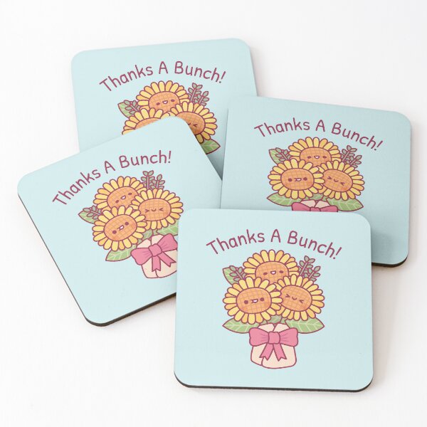 Item preview, Cute Sunflowers Bouquet Of Gratitude Thanks A Bunch designed and sold by rustydoodle.