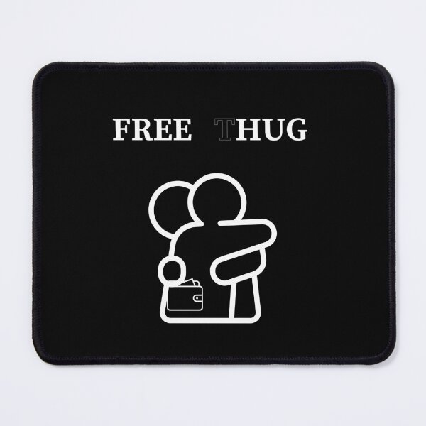 Item preview, Free (T)hug | Free Hug Pickpocket Thug Meme designed and sold by ManuelMuse.