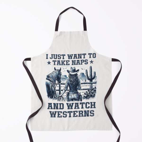 Item preview, I Just Want To Take Naps And Watch Westerns Retro designed and sold by ManiaGrania.