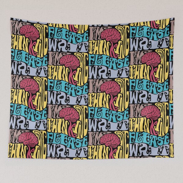 Item preview, I'm Thinking Please Wait designed and sold by AlchemyColor.