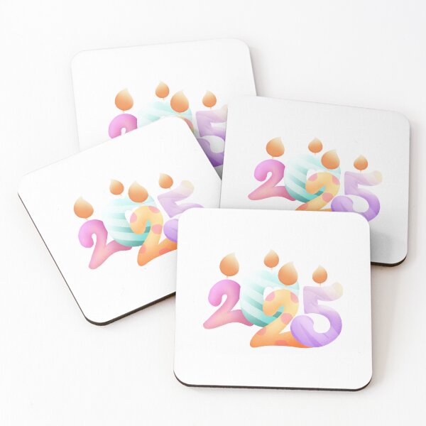 Item preview, HAPPY NEW YEAR 2025 STICKER designed and sold by hsstudio2025.