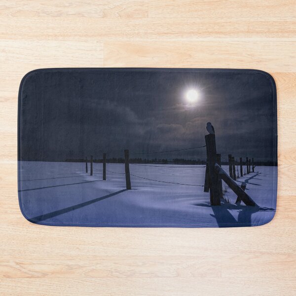 Item preview, Silent Winter Night: Snowy Owl Under the Moonlight designed and sold by Intelligenteel.
