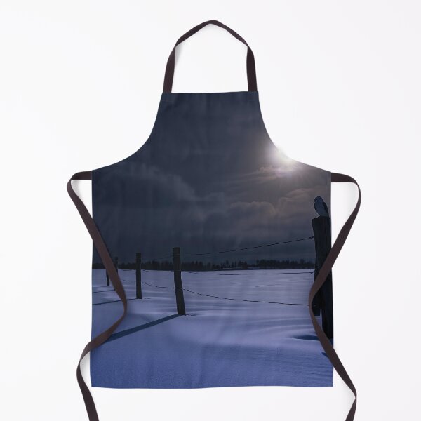 Item preview, Silent Winter Night: Snowy Owl Under the Moonlight designed and sold by Intelligenteel.
