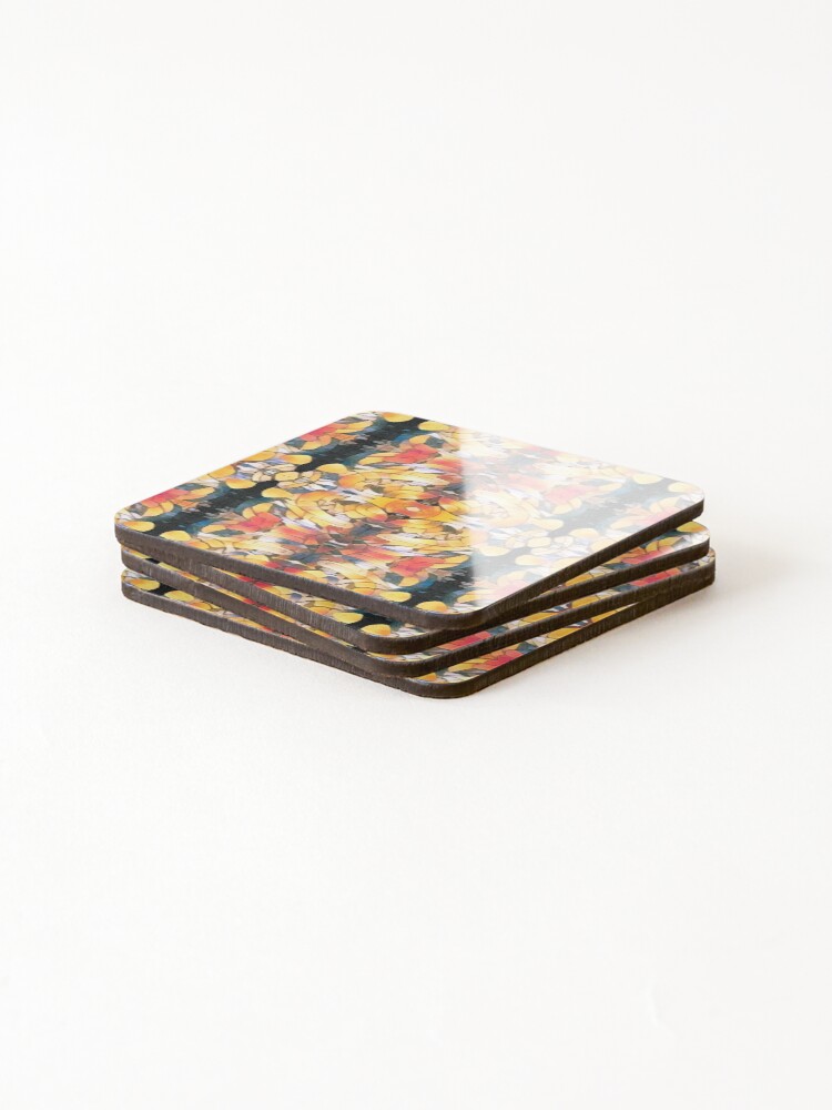 Thumbnail 4 of 5, Coasters (Set of 4), Geometric background designed and sold by Addylee08.