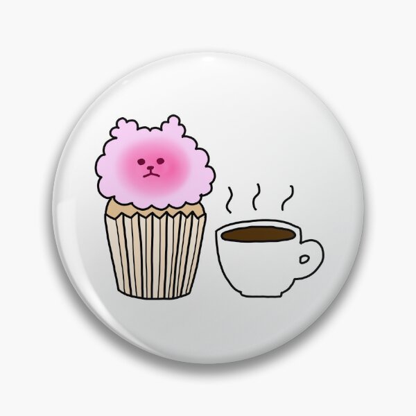 Item preview, Cat cup cake and a cup of coffee designed and sold by superbaechoo.