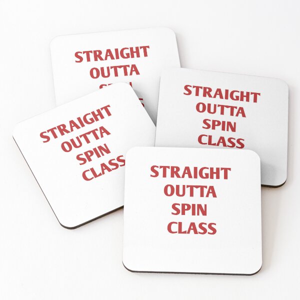 Item preview, Straight outta spin class designed and sold by marianna cotaru.
