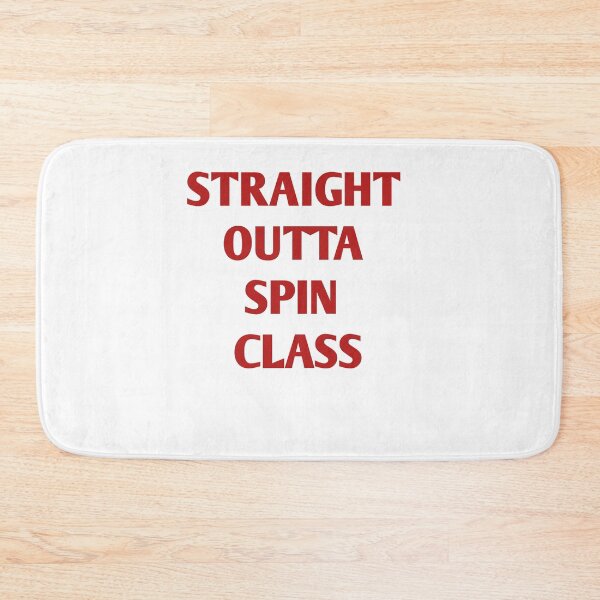 Item preview, Straight outta spin class designed and sold by marianna cotaru.