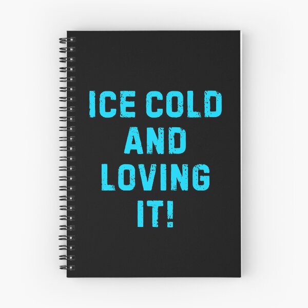 Item preview, Winter quote Ice cold and loving it! polar bear plunge day designed and sold by SlocifieShop.