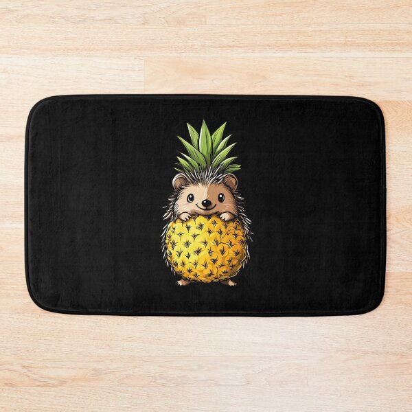 Item preview, Pineapple Hedgehog designed and sold by titanosdesign.