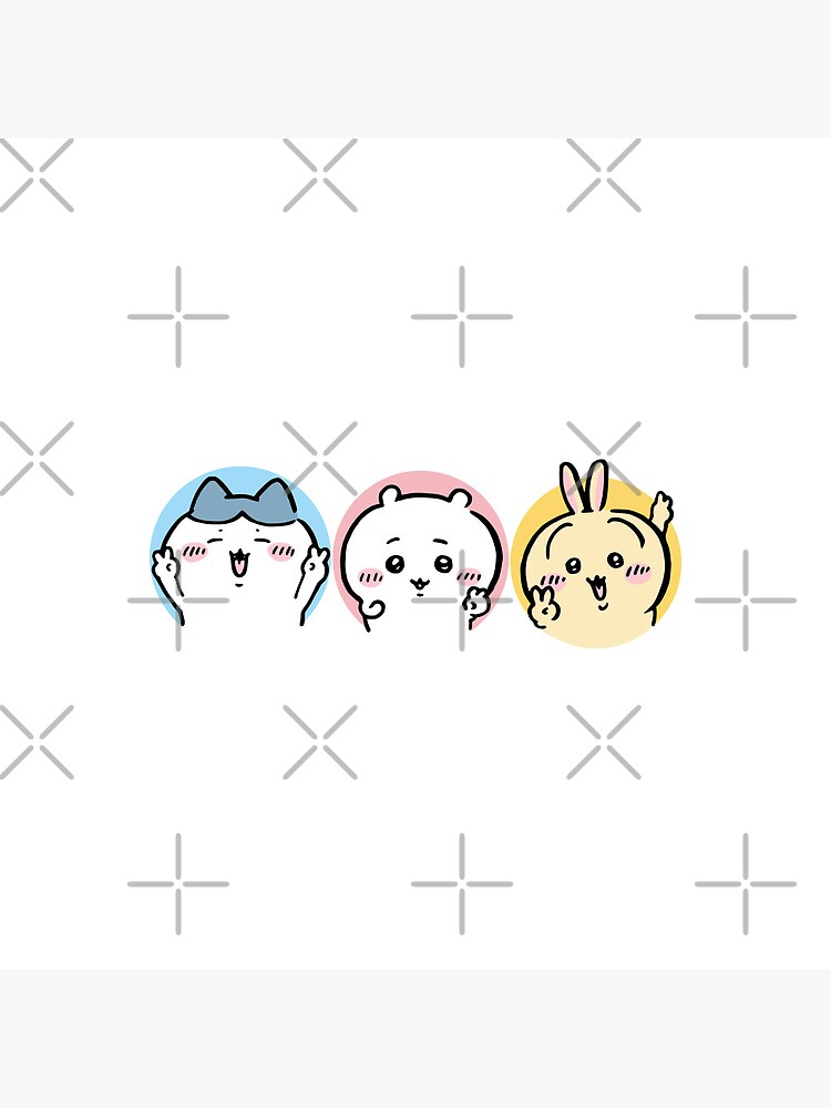 Chiikawa and Friends | Hachiware Usagi - V sign | Victory Peace