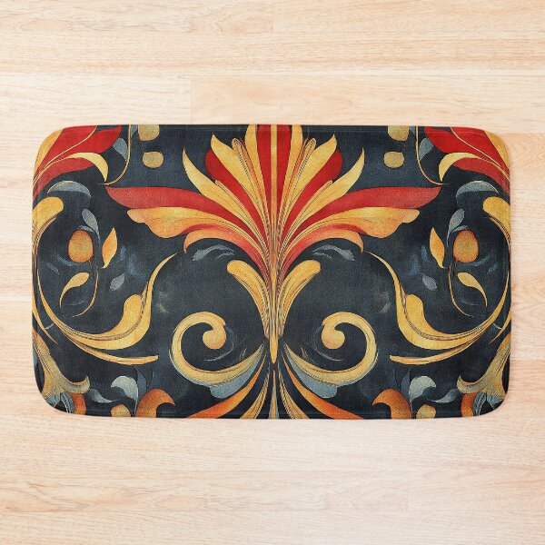 Item preview, Art Nouveau Flowers Arabesque Art Nouveau Floral designed and sold by ArtHouseNiklas.