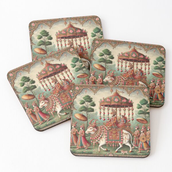Item preview, Royal procession on decorated bull designed and sold by Sigtrix.