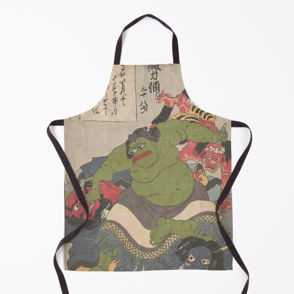 Item preview, Sadge Pepe Ukiyo-e designed and sold by MartialArtisan.
