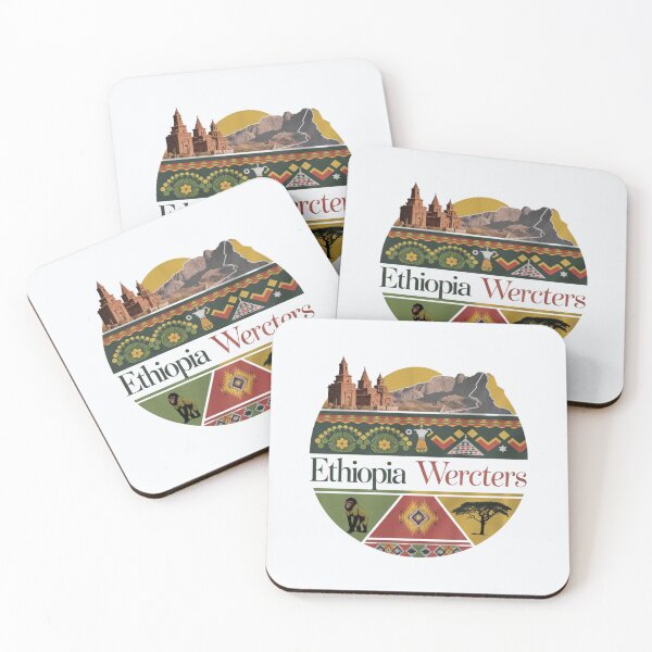 Item preview, Ethiopia Welcomes Flag Map Addis Ababa, Lalibela designed and sold by AnimalsDH305.