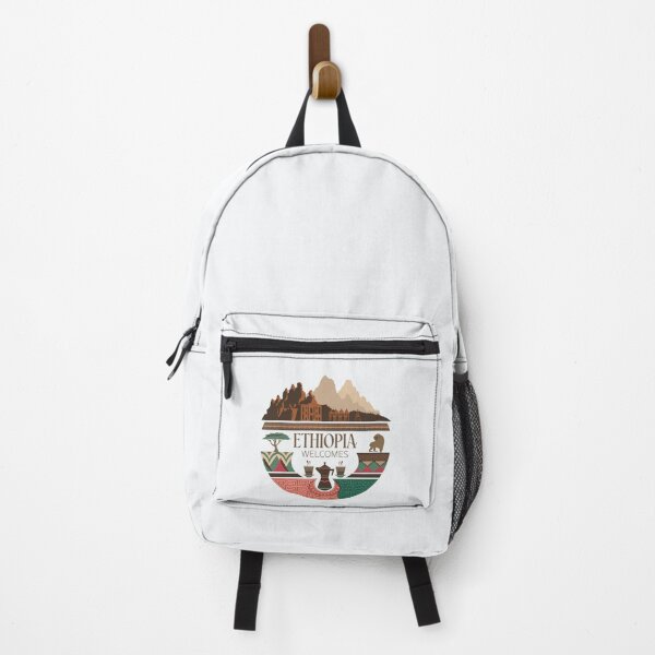 Item preview, Ethiopia Welcomes Flag Map Addis Ababa, Lalibela designed and sold by AnimalsDH305.