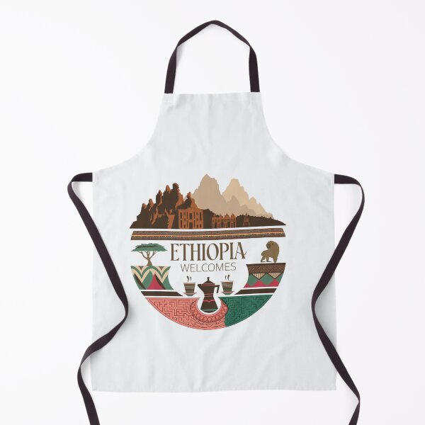 Item preview, Ethiopia Welcomes Flag Map Addis Ababa, Lalibela designed and sold by AnimalsDH305.